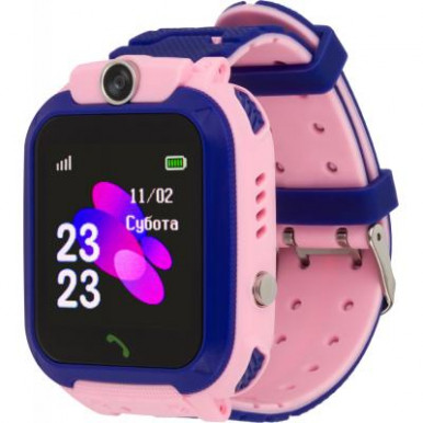 Смарт-часы AmiGo GO002 Swimming Camera WIFI Pink-6-изображение