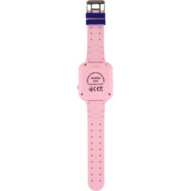 Смарт-часы AmiGo GO002 Swimming Camera WIFI Pink-10-изображение