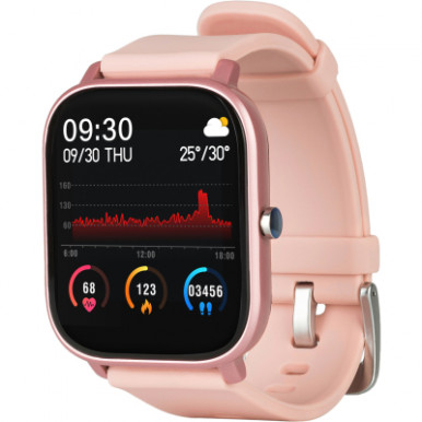 Смарт-годинник Globex Smart Watch Me (Pink)-11-зображення