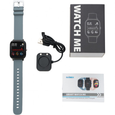 Смарт-годинник Globex Smart Watch Me (Gray)-20-зображення