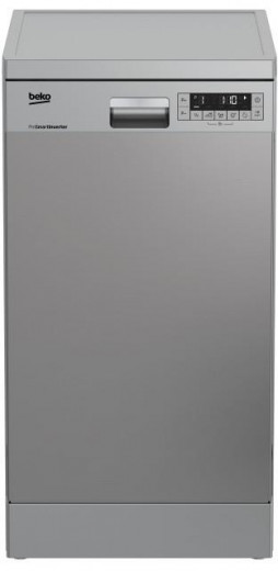 Отдельно стоящая посудомоечная машина Beko DFS26025X - 45 см./10 компл./6 прогр./А++/серый-5-изображение