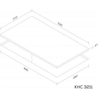 Варочна поверхня Kernau KHC 3211-3-зображення