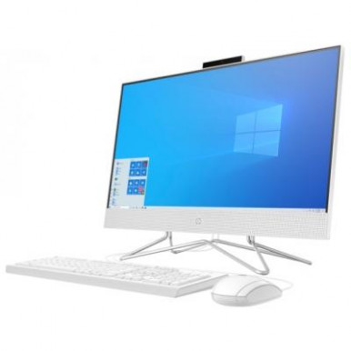 Персональний комп'ютер-моноблок HP All-in-One 23,8FHD Touch/AMD Ryzen5 3500U/8/1000/int/kbm/DOS/White-4-зображення
