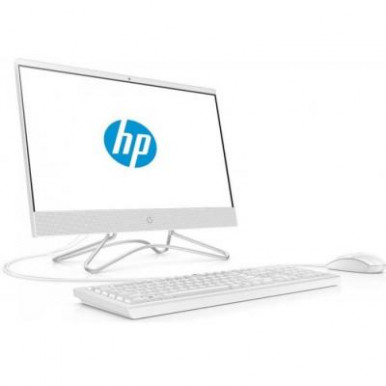 Персональний комп'ютер-моноблок HP All-in-One 23.8FHD/Intel i5-10400T/8/128F+1000/int/kbm/2Y/DOS/White-3-зображення