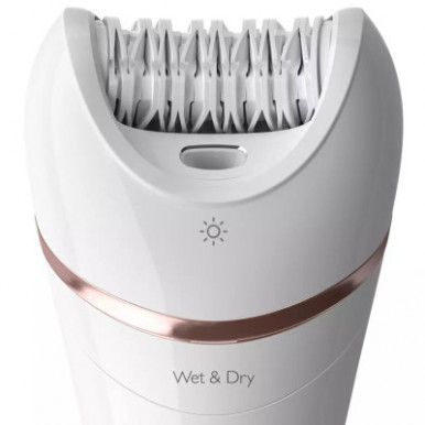 Эпилятор для влажной и сухой эпиляции Philips Series 8000 BRE740/10-18-изображение