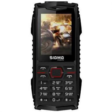 Мобільний телефон Sigma X-treme AZ68 Black Red (4827798374924)-4-зображення