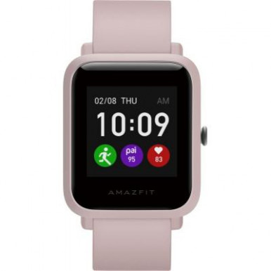 Смарт-часы Amazfit BipS Lite Sakura Pink-3-изображение