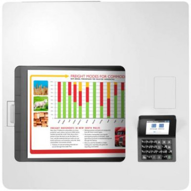 Лазерный принтер HP Color LaserJet Enterprise M554dn (7ZU81A)-7-изображение
