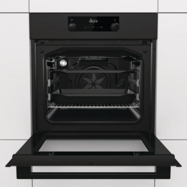 Духовка Gorenje BOS737E301B/ 71 л/ сенсорный программатор/ гриль/ приготовление на пару/черный-5-изображение