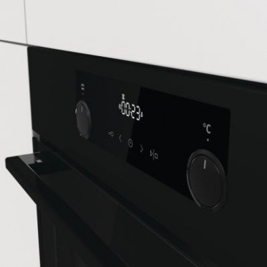 Духовка Gorenje BOS737E301B/ 71 л/ сенсорный программатор/ гриль/ приготовление на пару/черный-7-изображение