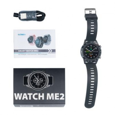 Смарт-годинник Globex Smart Watch Me2 (Black)-17-зображення