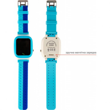 Смарт-часы Amigo GO004 Splashproof Camera+LED Blue-10-изображение