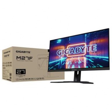 Монітор LCD GIGABYTE 27" M27F, 2xHDMI, DP, 2xUSB, USB Type-C, IPS, 1920x1080, 144Hz, 1mc, sRGB 130%, HDR, FreeSync-15-зображення