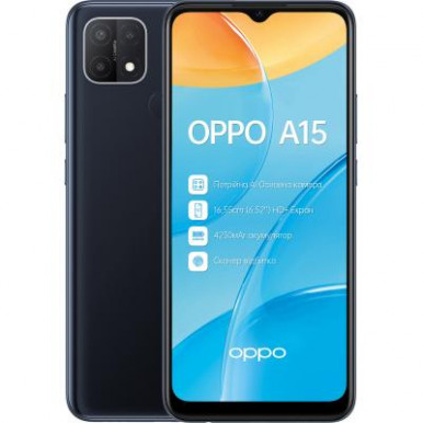 Мобильный телефон Oppo A15 2/32GB Dynamic Black (OFCPH2185_BLACK_2/32)-13-изображение