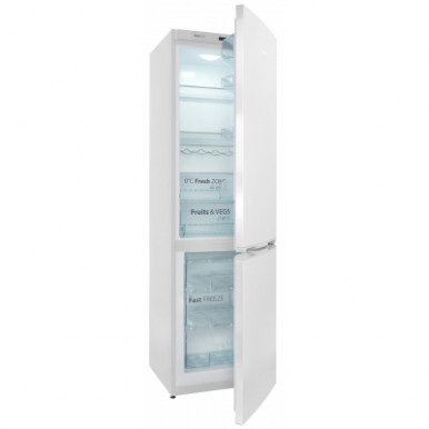 Холодильник с нижн. мороз. камерой SNAIGE RF58SG-P500NF, 194,5х65х60см, 2 дв.,208л(88), A++, ST, Эл. упр.,общ.-338л, Белый-17-изображение