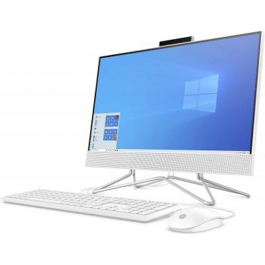 Персональний комп'ютер-моноблок HP All-in-One 21.5FHD/Intel Pen J5040/4/1000/ODD/int/kbm/DOS/White-7-зображення