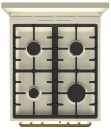 Комбінована плита Gorenje K 52 CLI (FM514C-FPD4B)-8-зображення