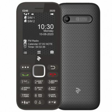 Мобільний телефон 2E E240 2020 Dual SIM Black (680576170026)-12-зображення