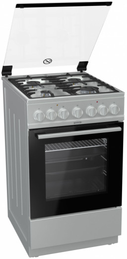 Комбінована плита Gorenje K 5241 XF (RM513C-FPG4B)-10-зображення