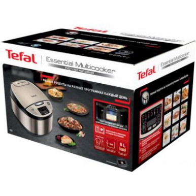 Мультиварка Tefal RK321A34, 37 программ, 5 л, ТЭН-нагрев-6-изображение
