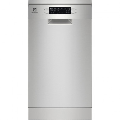 Посудомоечная машина Electrolux SMM43201SX отдельностоящая, ширина 45 см, A++, 10 комплектов, инвертор, дисплей, нерж. сталь-8-изображение