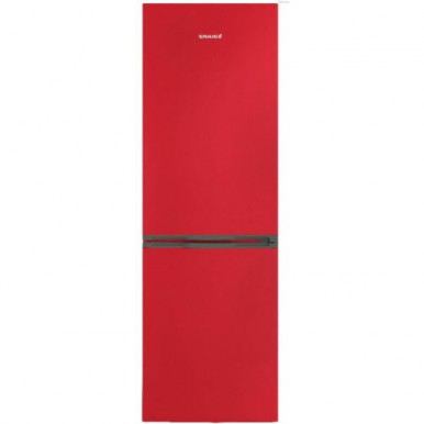 Холодильник с нижн. мороз. камерой SNAIGE RF56SM-S5RP2F, 185х65х60см, 2 дв.,214л(88), A+, ST, Мех., общ.-319л, Красный-6-изображение