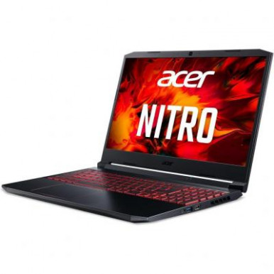 Ноутбук Acer Nitro 5 AN515-55 15.6FHD 144Hz IPS/Intel i7-10750H/16/512F/NVD3060-6/Lin/Black-10-зображення