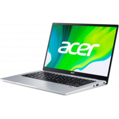 Ноутбук Acer Swift 1 SF114-34 14FHD IPS/Intel Pen N6000/4/128F/int/Lin/Silver-11-изображение