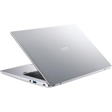 Ноутбук Acer Swift 1 SF114-34 14FHD IPS/Intel Pen N6000/4/128F/int/Lin/Silver-14-изображение