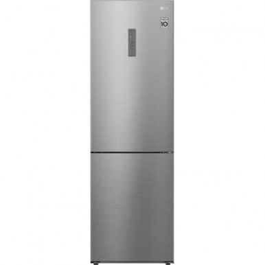 Холодильник с нижн. мороз. камерою LG GA-B459CLWM, 186х68х60см, 2 дв., Холод.відд. - 234л, Мороз. відд. - 107л, A++, NF, Інв., Зовнішній дисплей, Платиново-сірий-12-зображення