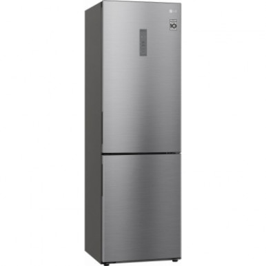 Холодильник с нижн. мороз. камерою LG GA-B459CLWM, 186х68х60см, 2 дв., Холод.відд. - 234л, Мороз. відд. - 107л, A++, NF, Інв., Зовнішній дисплей, Платиново-сірий-17-зображення