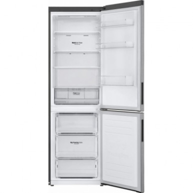 Холодильник с нижн. мороз. камерою LG GA-B459CLWM, 186х68х60см, 2 дв., Холод.відд. - 234л, Мороз. відд. - 107л, A++, NF, Інв., Зовнішній дисплей, Платиново-сірий-20-зображення