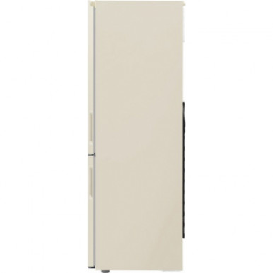 Холодильник с нижн. мороз. камерою LG GA-B459CEWM, 186х68х60см, 2 дв., Холод.відд. - 234л, Мороз. відд. - 107л, A++, NF, Інв., Зовнішній дисплей, Бежевий-13-зображення
