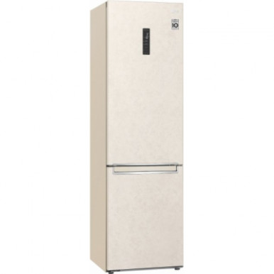 Холодильник с нижн. мороз. камерою LG GA-B509SESM, 203х68х60см, 2 дв., Холод.відд. - 277л, Мороз. відд. - 107л, A++, NF, Інв., З-16-зображення