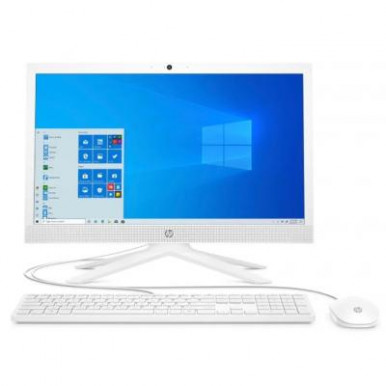 Персональний комп'ютер-моноблок HP All-in-One 20.7FHD/Intel Pen J5040/8/256F/int/kbm/DOS/White-6-зображення