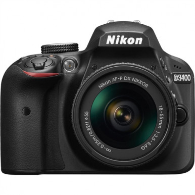 Фотоапарат Nikon D3400 + AF-P 18-55 Non-VR KIT-12-изображение