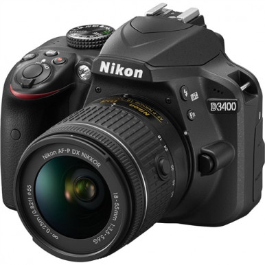 Фотоапарат Nikon D3400 + AF-P 18-55 Non-VR KIT-13-зображення