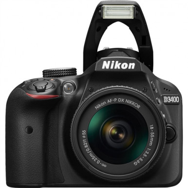 Фотоапарат Nikon D3400 + AF-P 18-55 Non-VR KIT-14-изображение