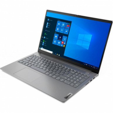 Ноутбук Lenovo ThinkBook 15 15.6FHD IPS AG/Intel i3-1115G4/8/256F/int/W10P/Grey-10-зображення