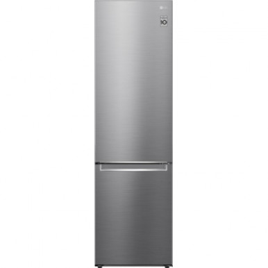 Холодильник з нижн. мороз. камерою LG GW-B509SMJM, 203х68х60см, 2 дв., Холод.відд. - 277л, Мороз. відд. - 107л, A++, NF, Інв., Сірий-12-зображення