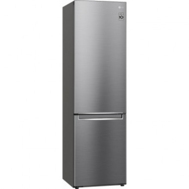 Холодильник з нижн. мороз. камерою LG GW-B509SMJM, 203х68х60см, 2 дв., Холод.відд. - 277л, Мороз. відд. - 107л, A++, NF, Інв., Сірий-16-зображення