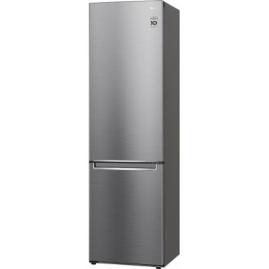 Холодильник з нижн. мороз. камерою LG GW-B509SMJM, 203х68х60см, 2 дв., Холод.відд. - 277л, Мороз. відд. - 107л, A++, NF, Інв., Сірий-17-зображення