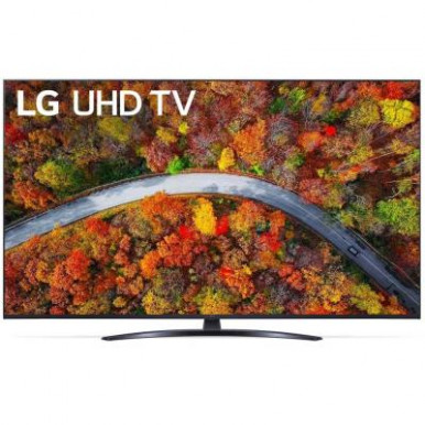 Телевизор 55" LED 4K LG 55UP81006LA Smart, WebOS, Ashed blue-6-изображение