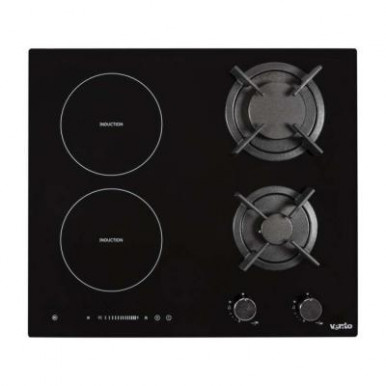 Варочна поверхня Ventolux HG622 B9G RCS I (BK)-8-зображення