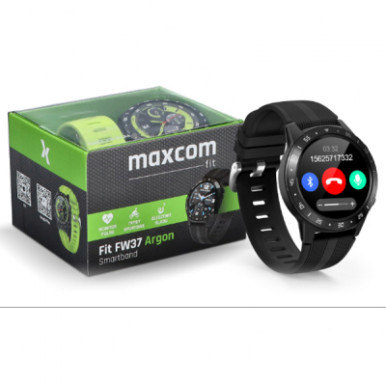 Смарт-годинник Maxcom Fit FW37 ARGON Black-15-зображення
