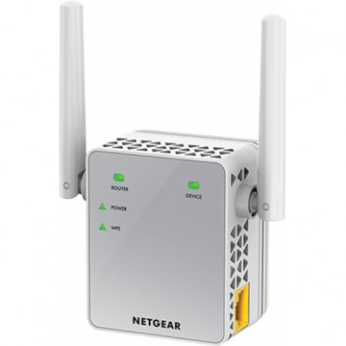 Розширювач WiFi-покриття NETGEAR EX3700 AC750, 1xFE LAN, 2x зовнішн. ант.-7-зображення