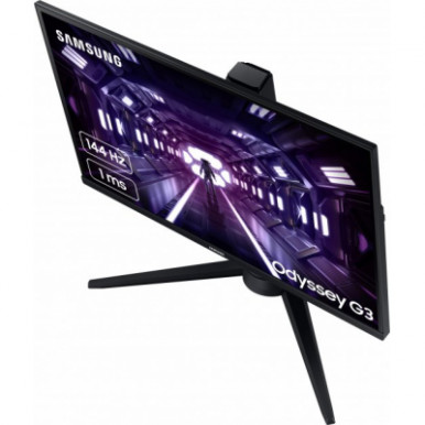 Монітор LCD 24" Samsung Odyssey G3 F24G35TFW, HDMI, DP, VA, 1920x1080, 144Hz, 1ms-19-зображення