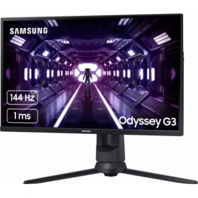 Монитор LCD 24" Samsung Odyssey G3 F24G35TFW, HDMI, DP, VA, 1920x1080, 144Hz, 1ms-20-изображение