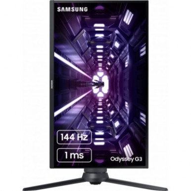 Монітор LCD 24" Samsung Odyssey G3 F24G35TFW, HDMI, DP, VA, 1920x1080, 144Hz, 1ms-22-зображення