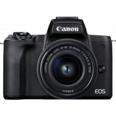Цифровий фотоапарат Canon EOS M50 Mk2 + 15-45 IS STM Kit Black (4728C043)-9-зображення